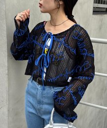 tシャツ 「HELLO.SANFRANCISCO」２WAYロゴコード刺繍ボレロ レディース｜ZOZOTOWN Yahoo!店