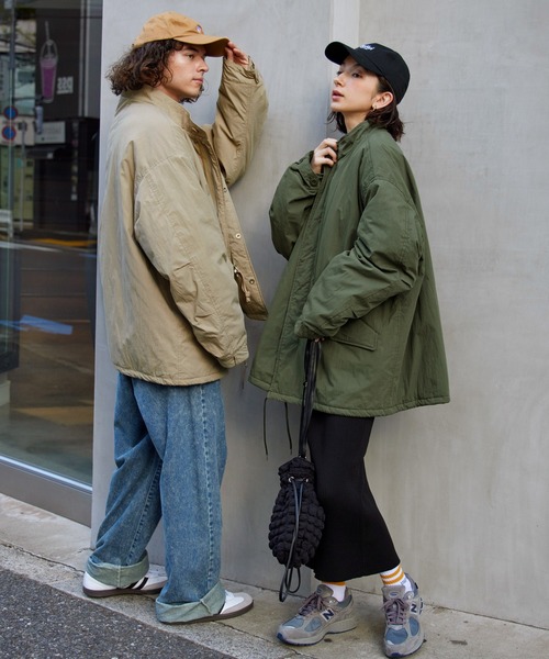 「BARK MANHATTAN」 コート M カーキ メンズ_画像5