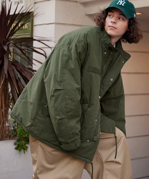 「BARK MANHATTAN」 コート M カーキ メンズ_画像7