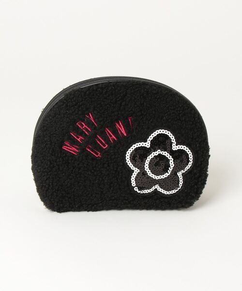 MARY QUANT 「MARY QUANT」 ポーチ - ブラック レディース