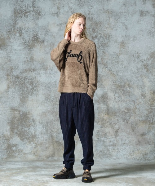 セーター ニット Spin Logo Shaggy Knit / スピンロゴシャギーニット メンズ レディース_11