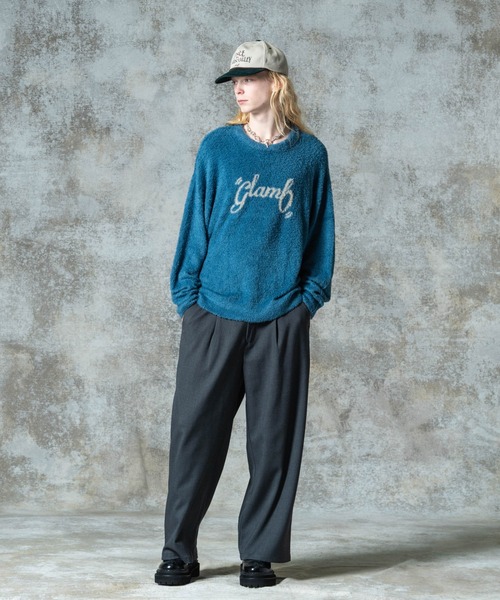 セーター ニット Spin Logo Shaggy Knit / スピンロゴシャギーニット メンズ レディース_14