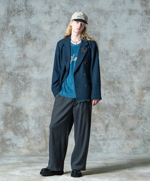 セーター ニット Spin Logo Shaggy Knit / スピンロゴシャギーニット メンズ レディース_15