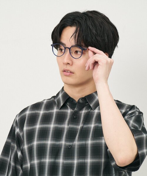 Zoff（ゾフ） 伊達メガネ メガネ 眼鏡 ボストン型 メガネ｜クリア
