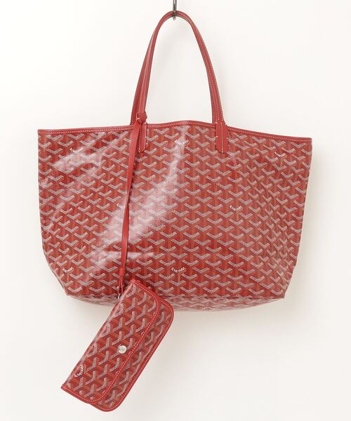 ゴヤール サンルイ PM トートバッグ レッド GOYARD 「GOYARD」 サンルイPMトートバッグ - レッド レディース