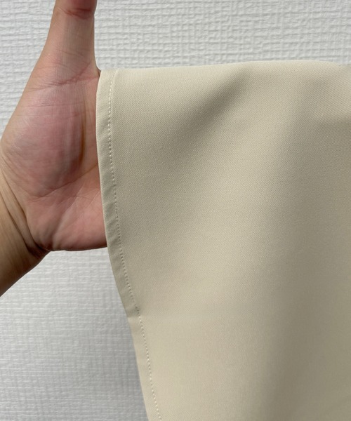 「JUNOAH」 半袖ワンピース SMALL アイボリー レディース_画像5