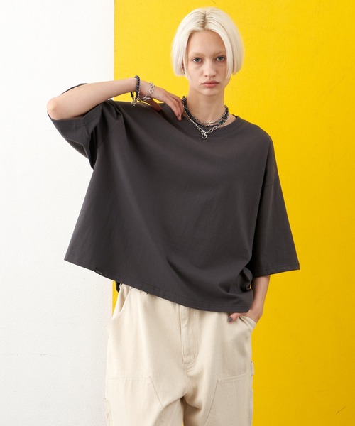 「AIVER」 半袖Tシャツ LARGE ブラック メンズ