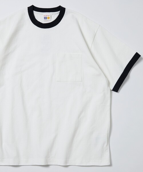 「FREAK'S STORE」 半袖Tシャツ LARGE ネイビー メンズ