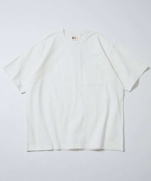 「FREAK'S STORE」 半袖Tシャツ LARGE ネイビー メンズ
