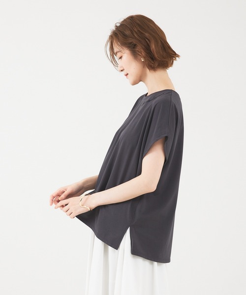「abahouse mavie」 半袖カットソー フリー ホワイト系その他 レディース_画像5