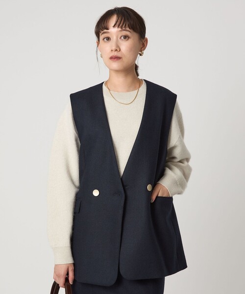 ベスト　ジレ green label relaxing（グリーンレーベルリラクシング） ベスト ジレ