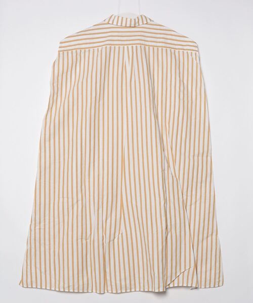 TICCA（ティッカ） ストライプ柄シャツワンピース FREE イエロー 