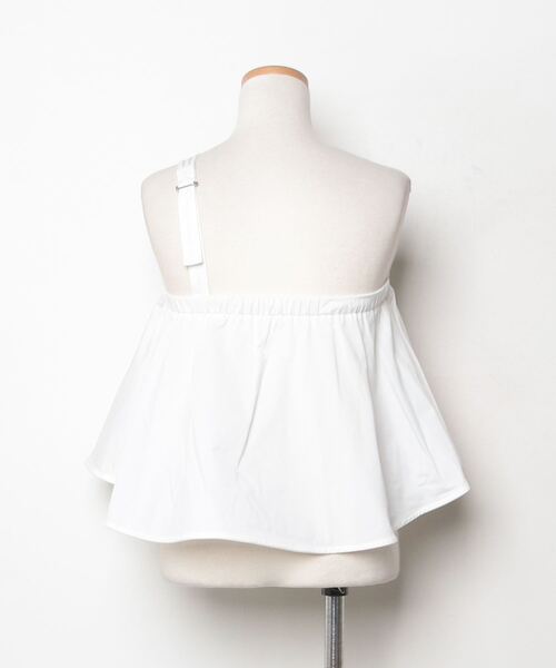 「ELENDEEK」 キャミソール FREE ホワイト レディース_画像2