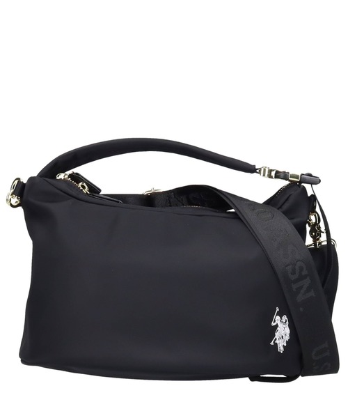 【最終値下げ】U.S. POLO ASSN. ブラック メッセンジャーバッグ U.S. POLO ASSN.（ユーエスポロアッスン） ショルダーバッグ バッグ