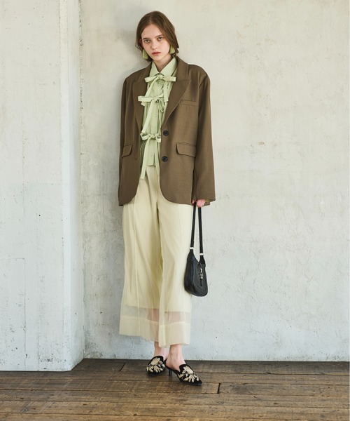 THE Yon パンツ FREE アイボリー レディース : ZOZOTOWN Yahoo!店