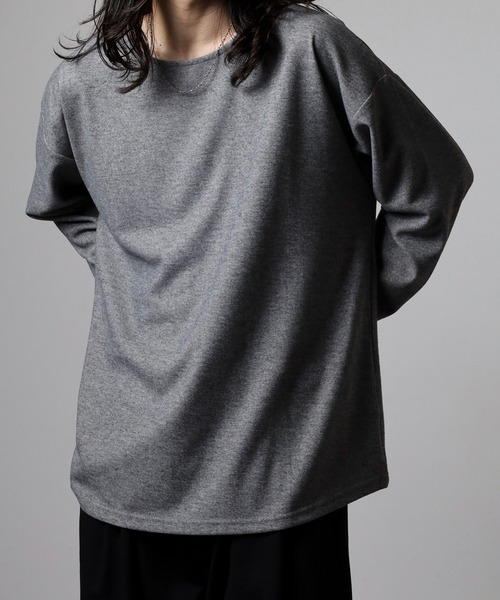 ボートネックTシャツ NAVY tシャツ 軽量 速乾 胸ポケ付き ニットTシャツ メンズ レディース