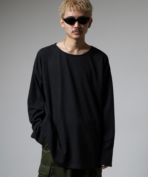 トップス n Essential Zip Neck Top｜高機能ジップネックトップス｜MIDIUMISOLID
