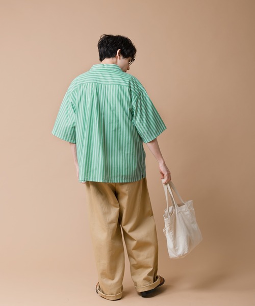 「MUHET」 半袖シャツ MEDIUM ブルー レディース_画像6