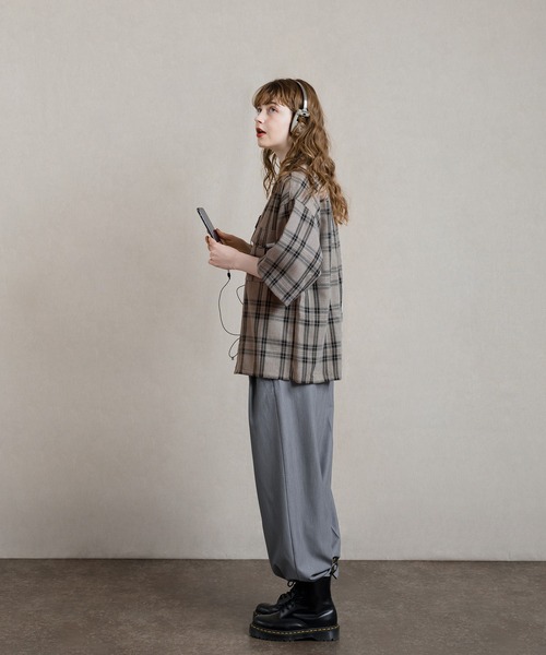 「MUHET」 半袖シャツ MEDIUM ブルー レディース_画像7