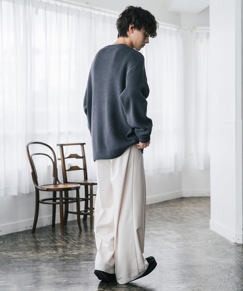 The Row ワッフルニット オーバーシャツS The Row - Barkley Waffle-Knit Wool and Cashmere-Blend Overshirt