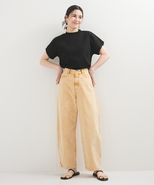 「LE CERCLE par rope'」 半袖Tシャツ FREE ブラック レディース_画像2