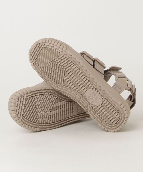 「SHAKA」 フラットサンダル 24cm ベージュ レディース_画像3