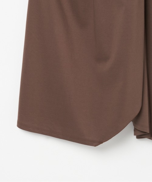 ワンピース DOUBLE JERSEY RUFFLE DRESS_7