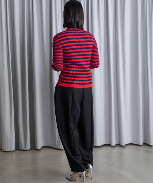 MARECHAL TERRE（マルシャルテル） ニット セーター ボーダータートル