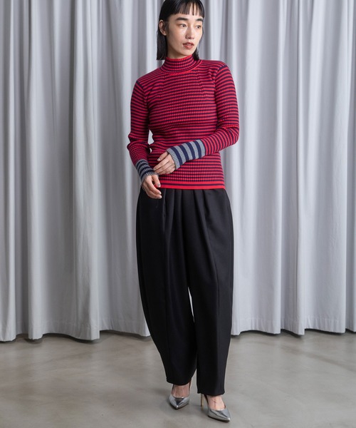 MARECHAL TERRE（マルシャルテル） ニット セーター ボーダータートル