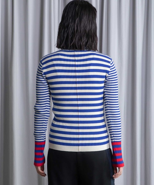 MARECHAL TERRE（マルシャルテル） ニット セーター ボーダータートル