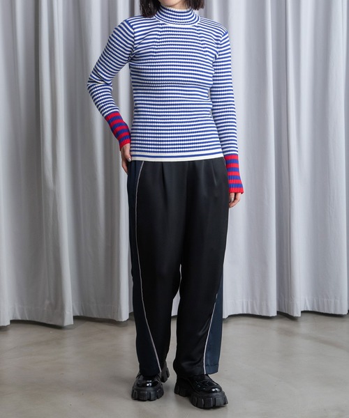 MARECHAL TERRE（マルシャルテル） ニット セーター ボーダータートル