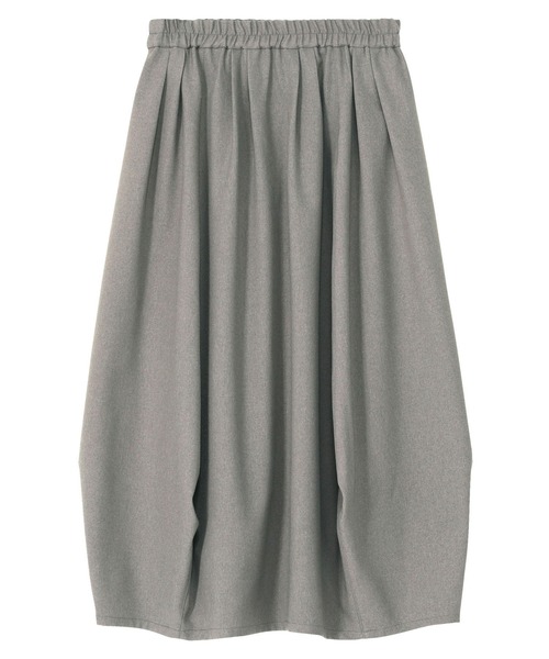ZUCCa（ズッカ） フレアスカート M size グレー レディース : ZOZOTOWN