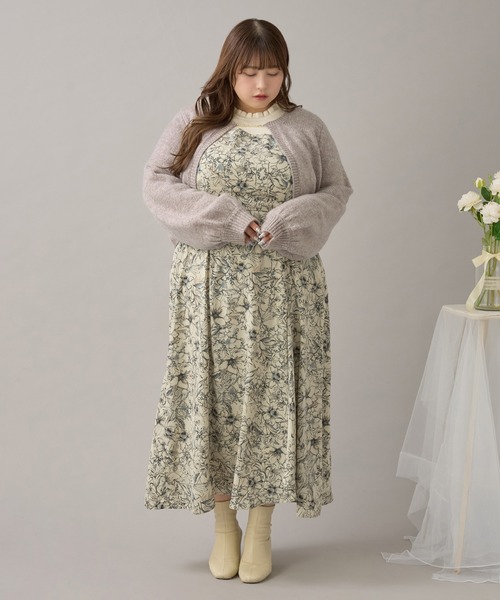 Louiosy（ルオシー） カーディガン 「大きいサイズ」チャーム付き