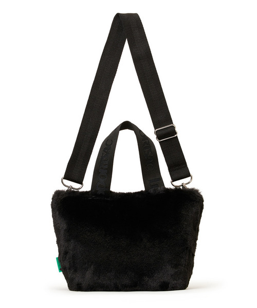 LeSportsac（レスポートサック） トートバッグ FUR E/W TOTE ブラック