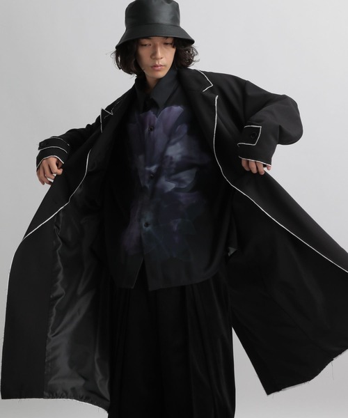 HARE（ハレ） チェスターコート FREE ブラック メンズ : ZOZOTOWN