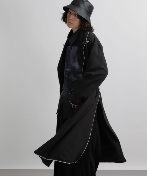 HARE（ハレ） チェスターコート FREE ブラック メンズ : ZOZOTOWN