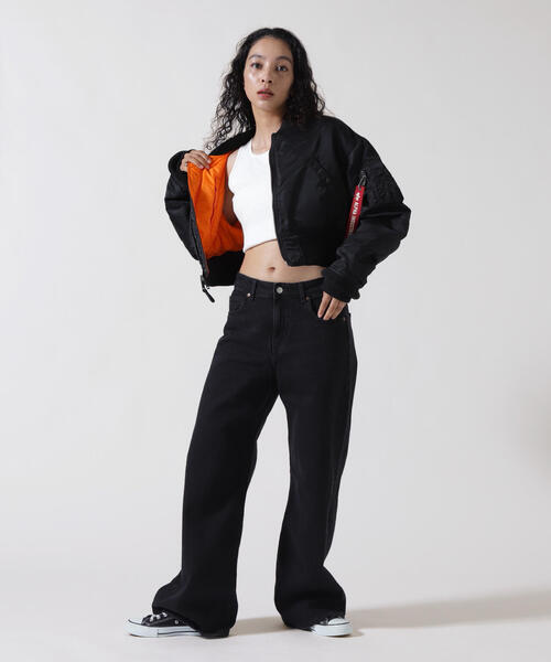 Alpha Industries ブラック MA-1 ファー M 短丈 Alpha Industries ブラック MA-1 ファー M 短丈 【公式通販】