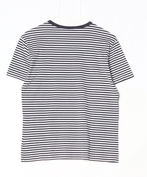 「SUNSPEL」 ボーダー柄半袖Tシャツ 2 ネイビー レディース_画像2