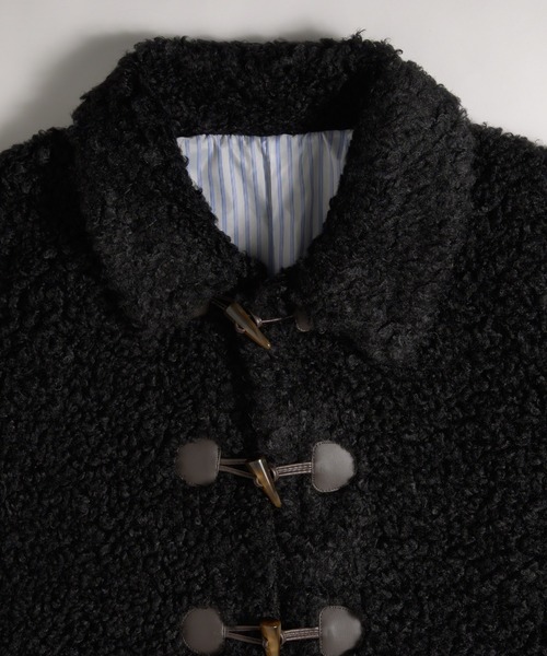 MUHET（ミュエータ） コート アウター poodle shaggy duffle coat