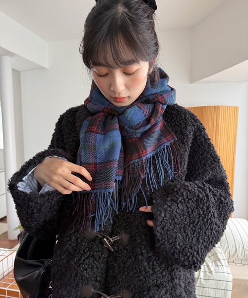 MUHET（ミュエータ） コート アウター poodle shaggy duffle coat