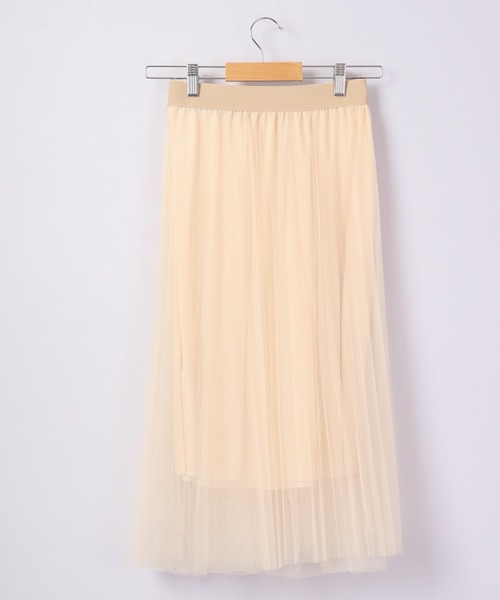 「Anna Nicola」 ロングスカート 38 ベージュ レディース_画像9