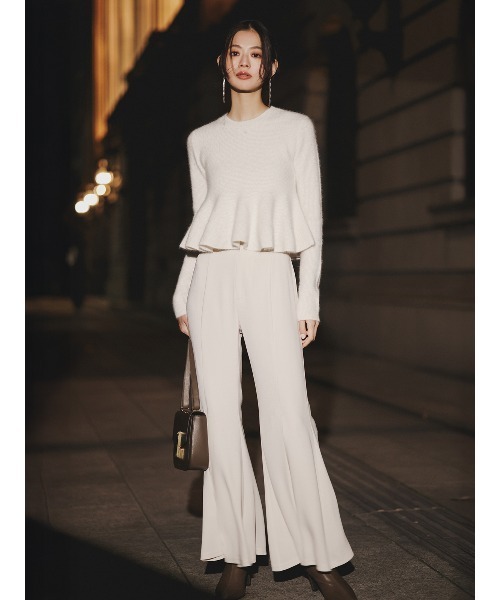 anuans（アニュアンス） ニット セーター 「ZOZO限定カラー」ペプラム