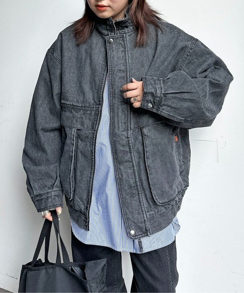 「CPCM」 デニムジャケット L ブルー メンズ_画像2