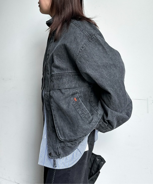 「CPCM」 デニムジャケット L ブルー メンズ_画像3