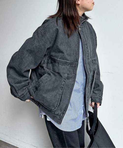 「CPCM」 デニムジャケット L ブルー メンズ_画像5