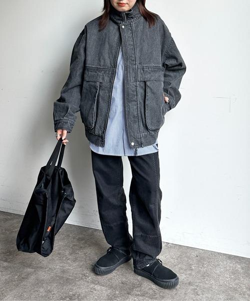 「CPCM」 デニムジャケット L ブルー メンズ_画像8