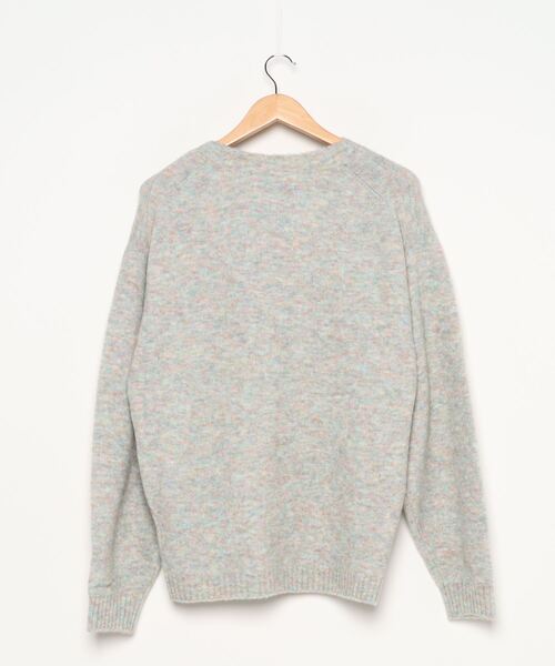 H BEAUTY&YOUTH UNITED ARROWS 長袖ニット LARGE グレー メンズ