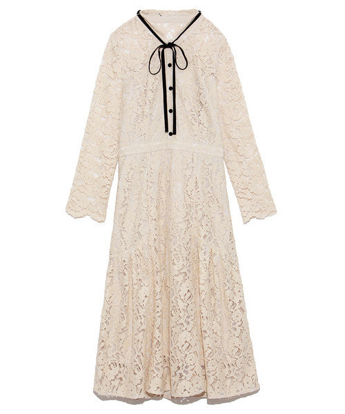 CELFORD（セルフォード） 長袖ワンピース 38 ベージュ レディース