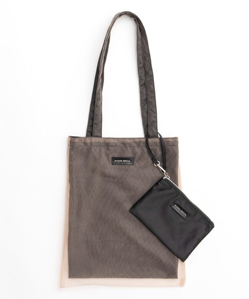 「MAISON SPECIAL」 トートバッグ FREE ベージュ レディース_画像4