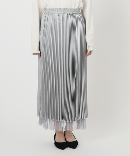 SLOBE IENA 25AW新作 新品 未使用 ドットプリーツスカート セール】ドットプリーツスカート（スカート）｜SLOBE IENA